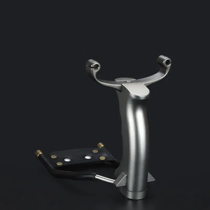 Black Single Card Wrist Outdoor Slingshot MARKSMAN