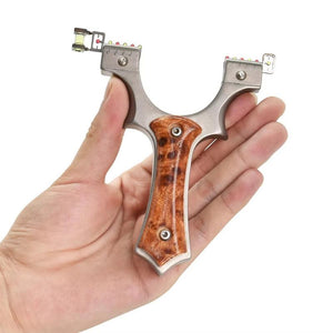 Rosy Brown High Quality Stainless Steel NIU Slingshot INDIAN SLINGSHOT