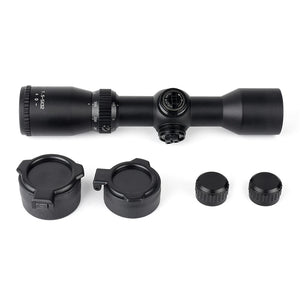 White Smoke 1.5-5X32 Outdoor Sports Optical Scope – Adjustable Magnification Viewing Scope MARKSMAN