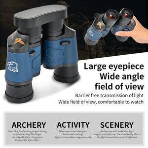 Light Gray SPG 10X Field Glasses – High Definition Optical Binoculars SPG