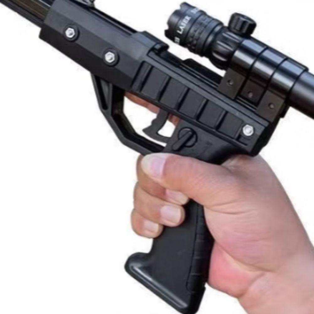 Upgraded Long Rod Slingshot – Metal Trigger