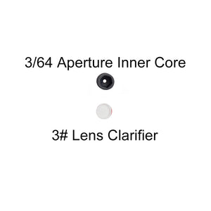 White Smoke SPG Archery Peep Sight Clarifier Lens Kit for Compound Bow SPG