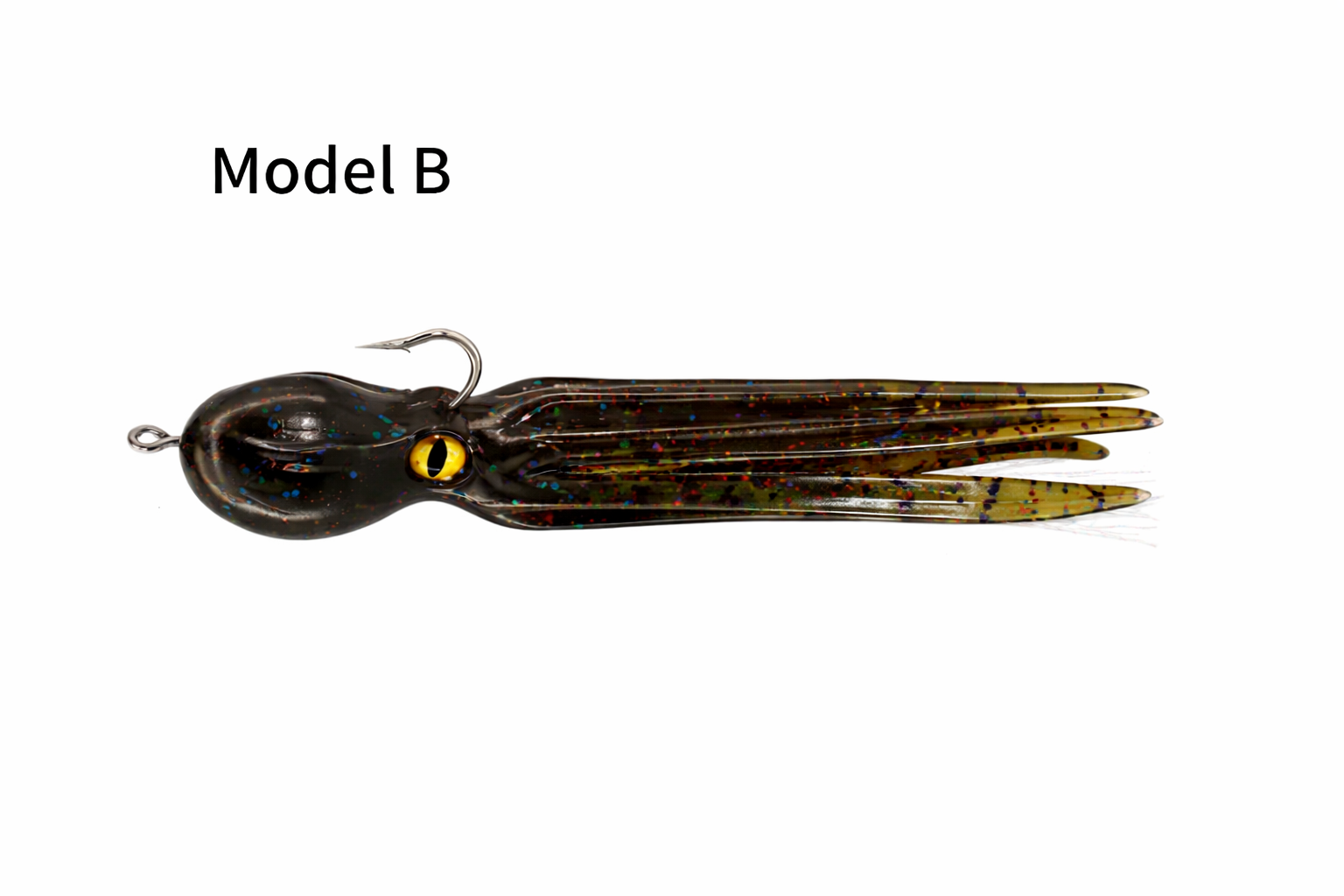 11cm 22g Luminous Octopus Soft Fishing Lure with Double Hooks