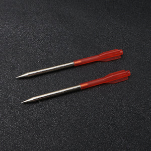 Dark Slate Gray 11cm Red Aluminum Alloy Arrow Bolt Set (10 PCS) with Plastic Fletching and Steel Tip Accessories INDIAN SLINGSHOT
