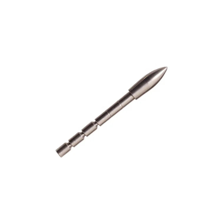Gray SPG 120 Grain 4.2mm Stainless Steel Arrow Head Insert SPG
