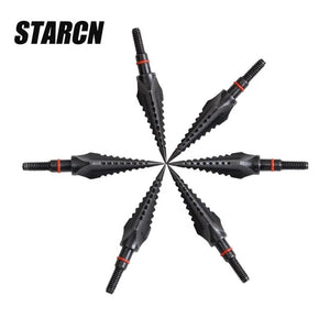 Dark Slate Gray SPG SP-HA609 125 Grain Carbon Steel Arrow Tips | Replaceable Broadhead SPG