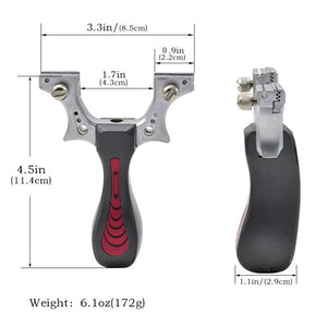 Dark Slate Gray Alloy Cobra Quick Pressure Laser Light Infrared Slingshot Outdoor Target Shooting INDIAN SLINGSHOT