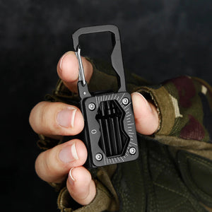 Black 13-in-1 Bicycle Repair EDC Multi Tool | Portable Bike Tool MARKSMAN