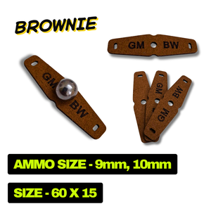 Black Slingshot Microfiber Pit Pouch INDIAN SLINGSHOT