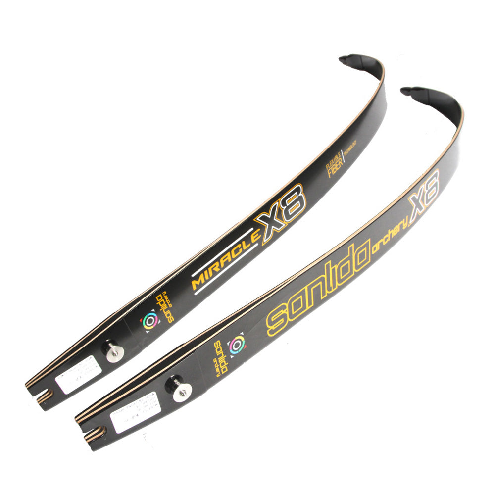 Dim Gray Sanlida® Miracle X8 Recurve Bow Limbs SANLIDA