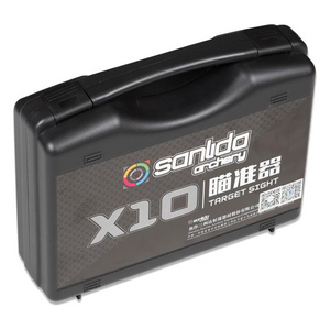 Dim Gray Sanlida® Miracle X10 Recurve Bow Sight SANLIDA