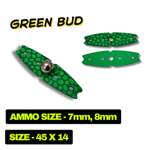 Dark Green Slingshot Microfiber Pit Pouch INDIAN SLINGSHOT