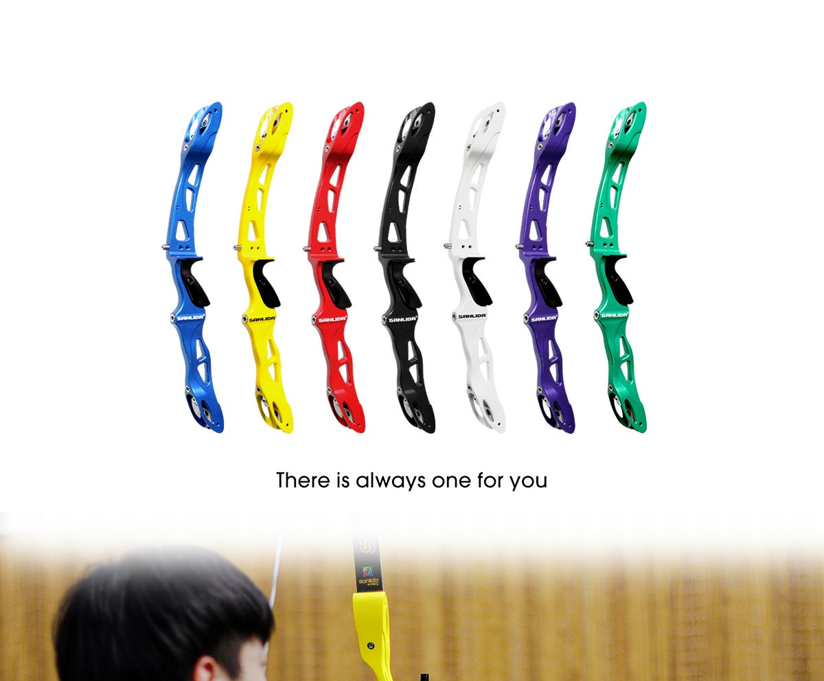 Dark Khaki Sanlida® Miracle X9 Recurve Bow (Red Edition) SANLIDA