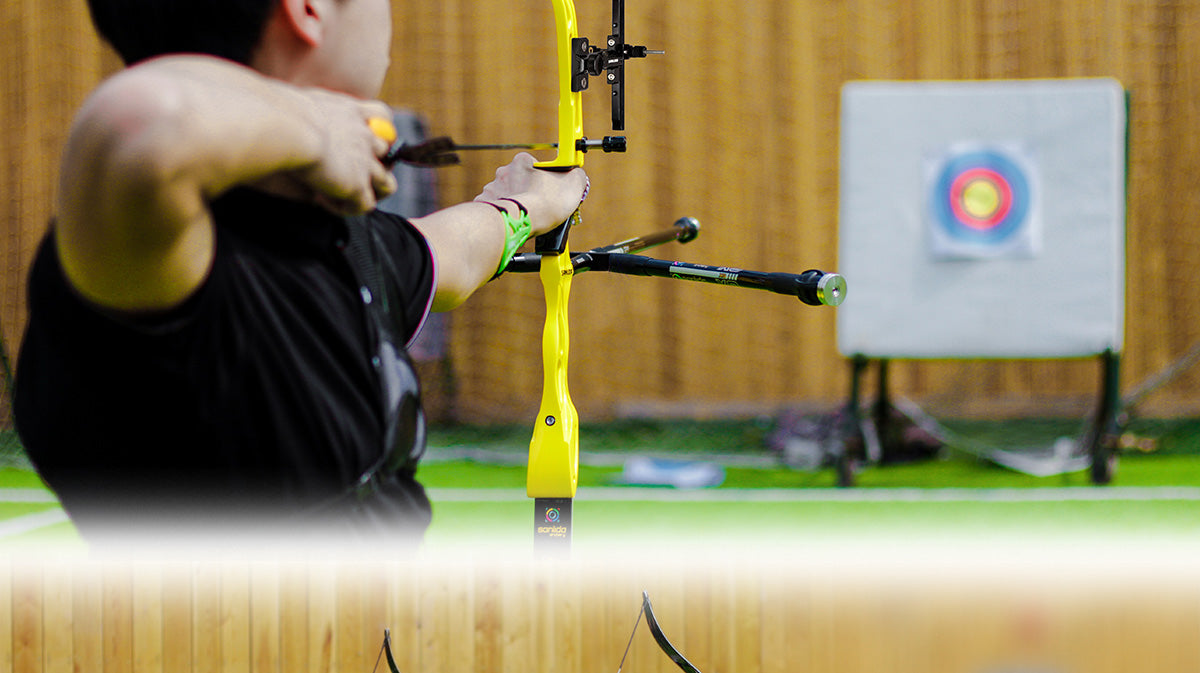 Dark Khaki Sanlida® Miracle X9 Recurve Bow (Red Edition) SANLIDA