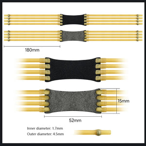 Dark Khaki 1745/2050 High Elastic Durable Round Rubber SYQT