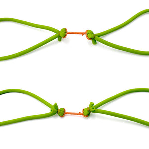 White Smoke 1745 High Elastic Latex Fishing Rubber Band (Green) INDIAN SLINGSHOT
