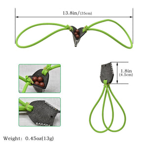 White Smoke 1745 Natural Latex Multi-Shot Rubber Band – High Elastic Replacement Band MARKSMAN