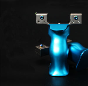 Black TC21 Hand Grip Titanium Slingshot | Olympic slingshot Amazed Accuracy Slingshot MARKSMAN