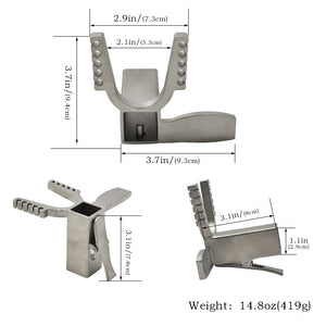 Light Slate Gray DIY Set 1 High Velocity Powerful Mechanical Slingshot Rifle Long Rod Head INDIAN SLINGSHOT