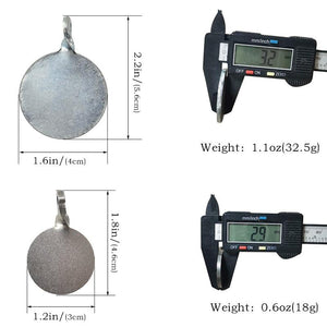 Dark Slate Gray 3/4 CM Bullseye Stainless Steel Competition Bow Slingshot Target Accessories INDIAN SLINGSHOT