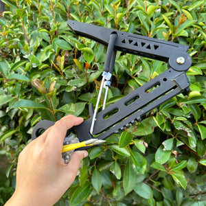 Dark Olive Green Mini Foldable Alloy Crossbow INDIAN SLINGSHOT