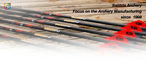 Rosy Brown Sanlida® Dragon 10 Carbon Arrows (12 Pieces) SANLIDA