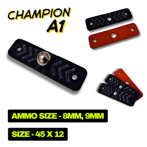 Black Slingshot Microfiber Pit Pouch INDIAN SLINGSHOT