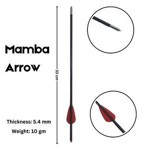 Black Junxing Mamba Pistol Crossbow Arrows JUNXING