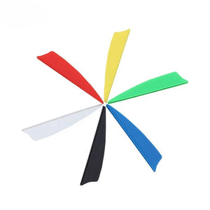 Dark Slate Blue SPG 2.5 Inch Shield Arrow Vanes – Plastic Fletching SPG