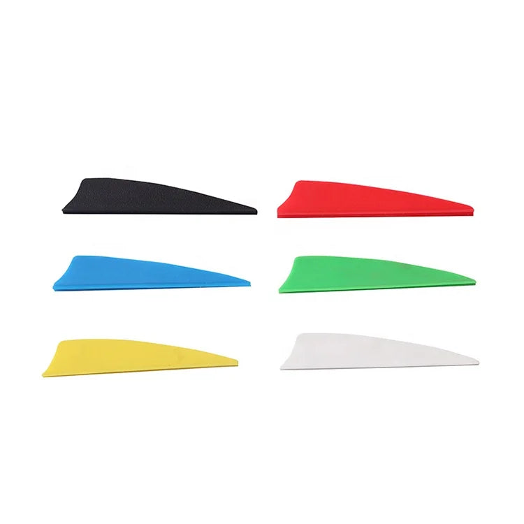 Cadet Blue SPG 2.5 Inch Shield Arrow Vanes – Plastic Fletching SPG