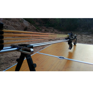 Dark Slate Gray Powerful Flymar Slingshot Rifle With Mechanical Aiming Convenient and Accurate Flymar Slingshot Rifle MARKSMAN