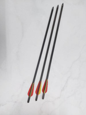 Light Gray Junxing 20 Inch Carbon Arrows For M69,M67,M83,M81 Crossbows JUNXING