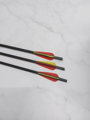 Light Gray Junxing 20 Inch Carbon Arrows For M69,M67,M83,M81 Crossbows JUNXING