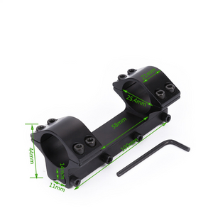 Dark Slate Gray Double Clamp Mount 25.4mm with Height 44mm MARKSMAN