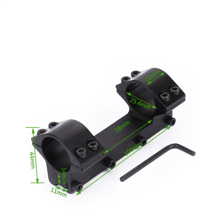 Dark Slate Gray Double Clamp Mount 25.4mm with Height 44mm MARKSMAN