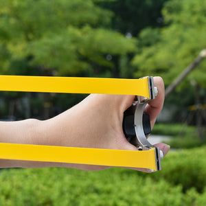 Dark Olive Green Solid Zinc Alloy Resin Black Patch Slingshot INDIAN SLINGSHOT