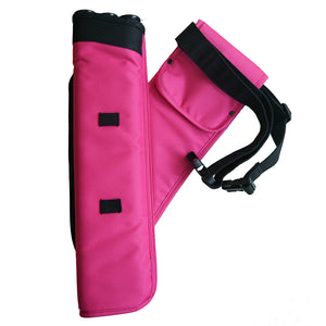 White Smoke SAMICK Quiver Accessories – Polyester Fabric Archery Quiver with Clip Belt SAMICK