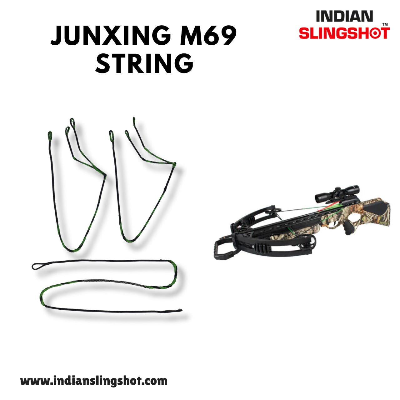 Light Gray Junxing M69 Crossbow String JUNXING