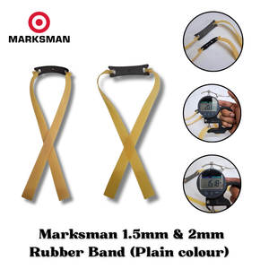 Gray Mota Hard Rubber Band for Slingshots (1.5mm & 2mm Thickness) INDIAN SLINGSHOT