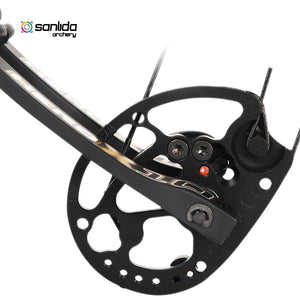 Dark Slate Gray Sanlida® Hero 10 II Target Full Module Compound Bow Kit - Dark Blue Edition SANLIDA