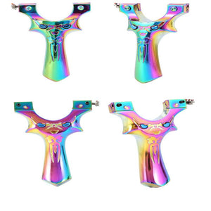 Thistle High Quality Little Monster Titanium Alloy Slingshot INDIAN SLINGSHOT