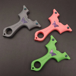 Dark Slate Gray FullButterfly Resin Slingshot INDIAN SLINGSHOT