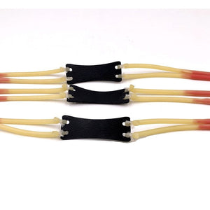 Black 2 And 3 Strand Inner Wear Unilateral Rubber Band Slingshot Rifle Accessories INDIAN SLINGSHOT