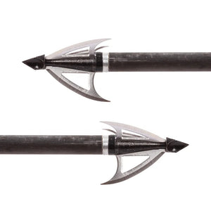 Dark Slate Gray SPG SP-HA129 3-Blade Stainless Steel Arrow Tips | 100 Grain Broadhead SPG