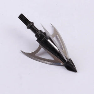 Lavender SPG SP-HA129 3-Blade Stainless Steel Arrow Tips | 100 Grain Broadhead SPG