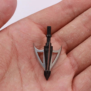 Rosy Brown SPG SP-HA129 3-Blade Stainless Steel Arrow Tips | 100 Grain Broadhead SPG