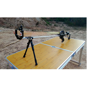 Rosy Brown Powerful Flymar Slingshot Rifle With Mechanical Aiming Convenient and Accurate Flymar Slingshot Rifle MARKSMAN