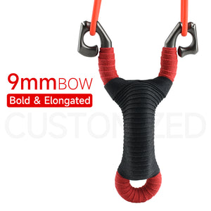 Dark Slate Gray 304 Dual Purpose 9mm Stainless Steel Slingshot MARKSMAN