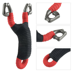 Light Coral 304 Dual Purpose 9mm Stainless Steel Slingshot MARKSMAN