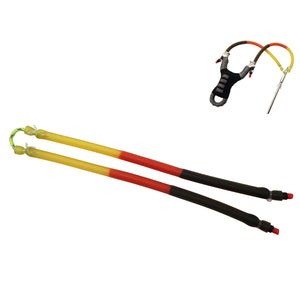 White Smoke 3060 Triple-Layered Rubber Tubing Band – 41cm Elastic Accessory MARKSMAN